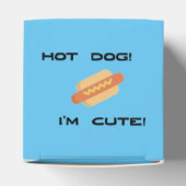 Hot Dog I'm Cute Bedankdoosjes (Bovenkant)