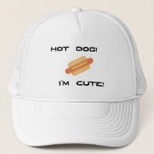 Hot Dog I'm Cute Trucker Pet (Voorkant)