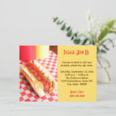 Hot-dog-injecties Kaart (Staand voorkant)