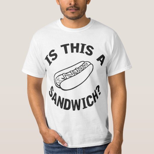Hot Dog Is This 567 8sandwih T-shirt (Voorkant)