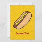 Hot Dog Kaart (Voorkant)