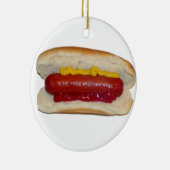 Hot Dog Keramisch Ornament (Rechts)