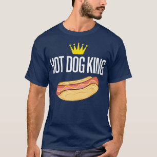 Hot Dog King Funny T-shirt