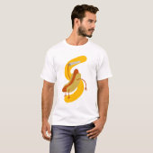 Hot Dog Knight T-shirt (Voorkant volledig)