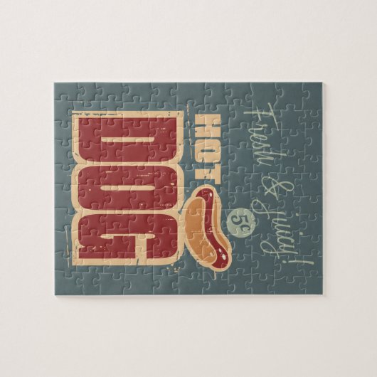 Hot Dog Legpuzzel (Horizontaal)