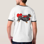 Hot Dog Love T-shirt (Achterkant)