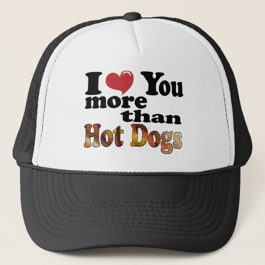 Hot Dog Love Trucker Pet (Voorkant)