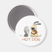 Hot Dog Magneet (Voorkant / Achterkant)