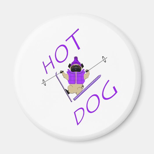 Hot Dog Magneet (Voorkant)