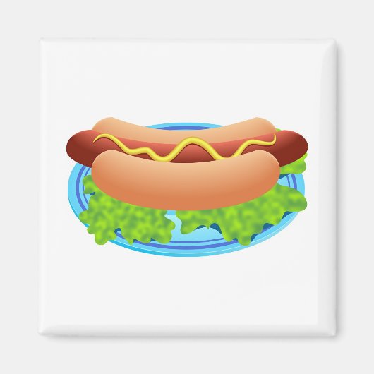 Hot Dog Magneet (Voorkant)
