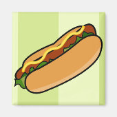 Hot Dog Magneet (Voorkant)