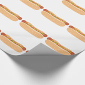 Hot-dog-makingen Cadeaupapier (Hoek)