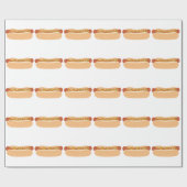 Hot-dog-makingen Cadeaupapier (Vlak)