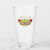 HOT DOG MAN GLAS (Voorkant)