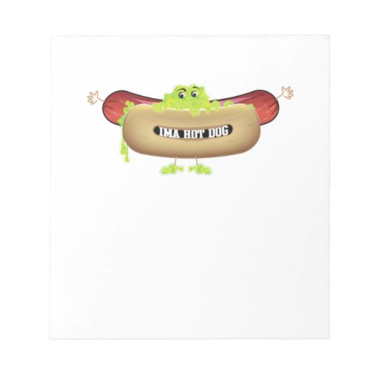 HOT DOG MAN NOTITIEBLOK (Voorkant)