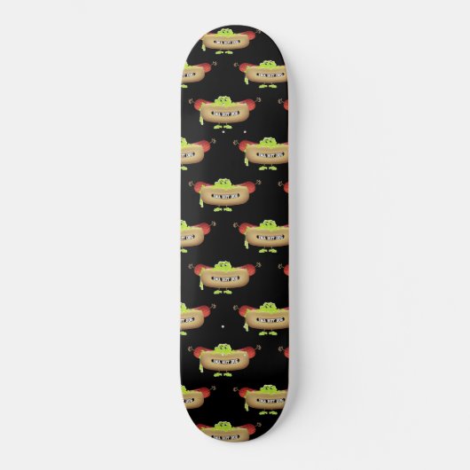HOT DOG MAN PERSOONLIJK SKATEBOARD (Voorkant)