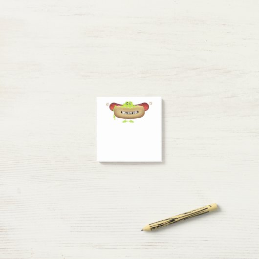 HOT DOG MAN POST-IT® NOTES (Op bureau)