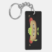 HOT DOG MAN SLEUTELHANGER (Voorkant Links)