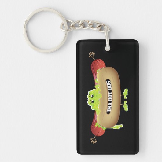 HOT DOG MAN SLEUTELHANGER (Voorkant)
