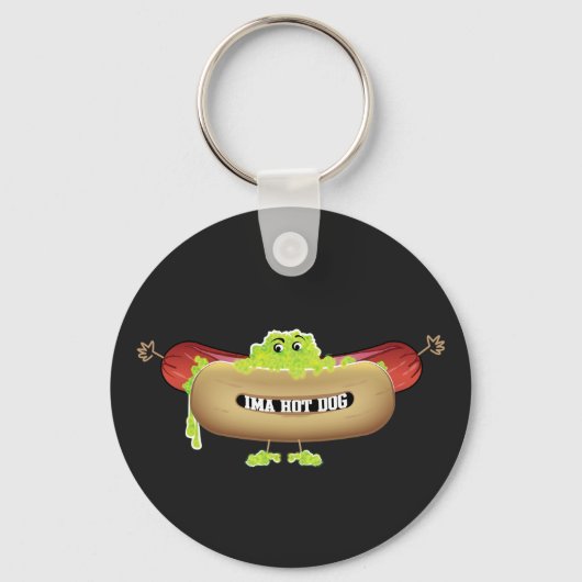 HOT DOG MAN SLEUTELHANGER (Voorkant)