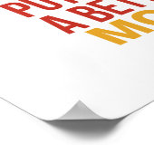 HOT DOG me altijd in een betere stemming Poster (Hoek)