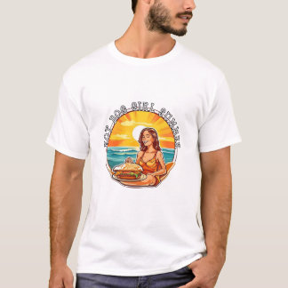 HOT DOG MEISJE ZOMER T-SHIRT