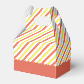 HOT DOG! Moderne verjaardag van Rood en Geel Bedankdoosjes (Achterkant)