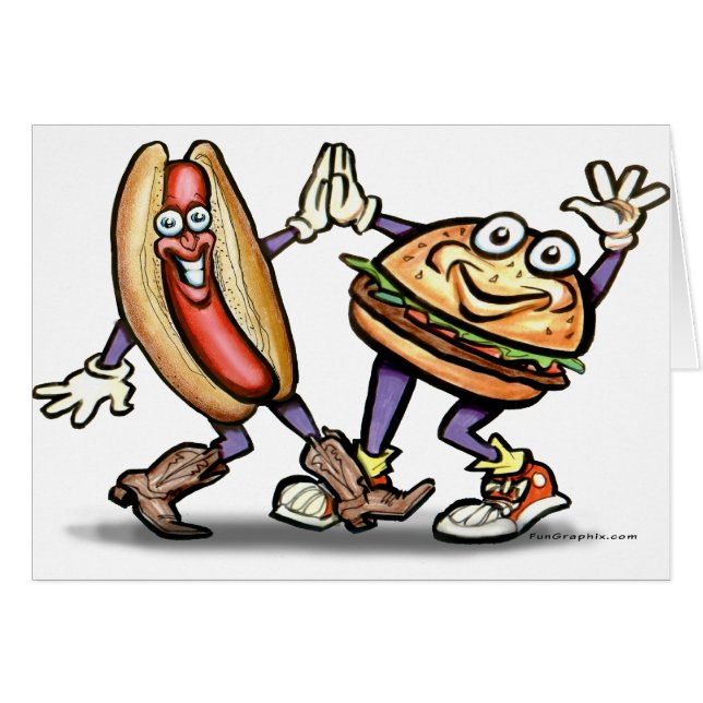 Hot Dog n Hamburger (Voorkant Horizontaal)
