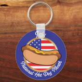 Hot Dog National Sleutelhanger (Voorkant)