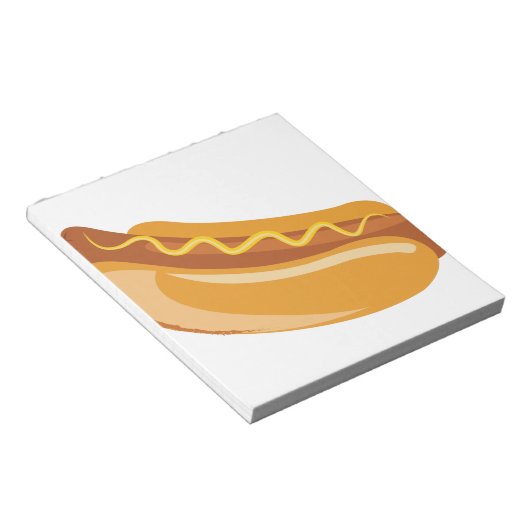 Hot Dog Notitieblok (Schuin)