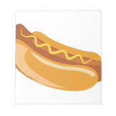 Hot Dog Notitieblok (Voorkant)