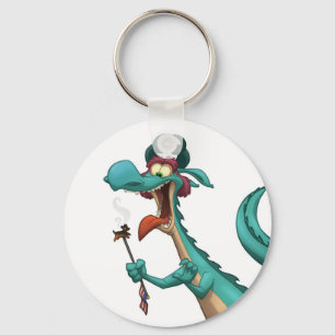 Hot Dog op een Sleutelhanger