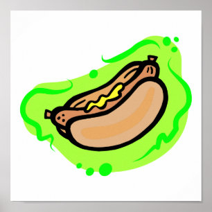 Hot Dog Poster