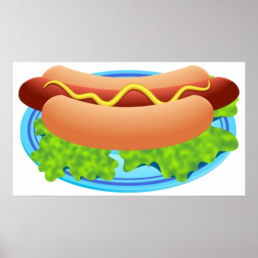 Hot Dog Poster (Voorkant)