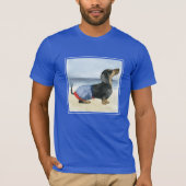 Hot Dog | Puppy in zwembad T-shirt (Voorkant)