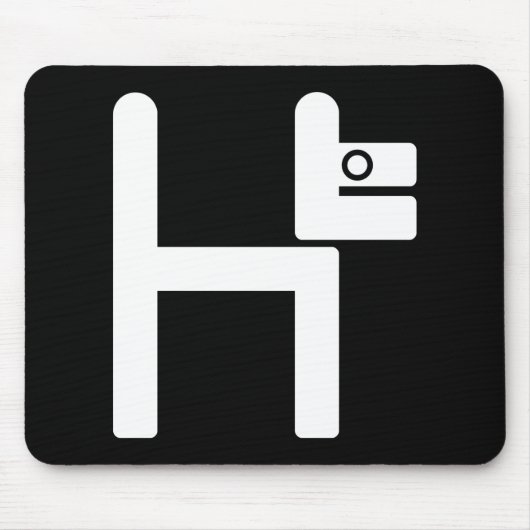 "Hot Dog" Puzzle Mousepad Muismat (Voorkant)