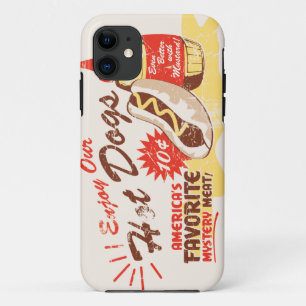 Hot Dog Retro iPhone Case