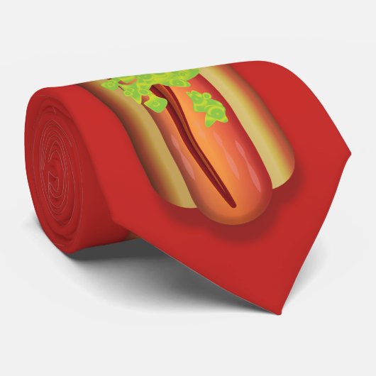 Hot Dog Ripper Stropdas (Opgerold)