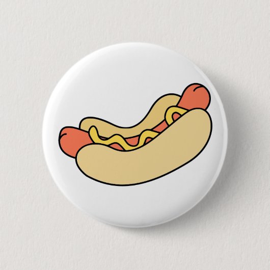Hot Dog Ronde Button 5,7 Cm (Voorkant)
