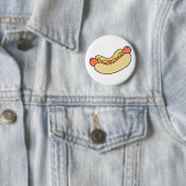 Hot Dog Ronde Button 5,7 Cm (In situ)