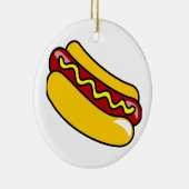 HOT DOG ROUND ORNAMENT (Rechts)