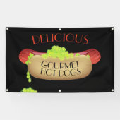 Hot Dog Spandoek (Horizontaal)