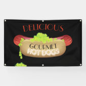 Hot Dog Spandoek (Horizontaal)