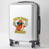 Hot Dog Squad Hot Dog Stand Team Hotdog Crew Sticker (Koffer)