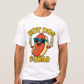 Hot Dog Squad Hot Dog Stand Team Hotdog Crew T-shirt (Voorkant)