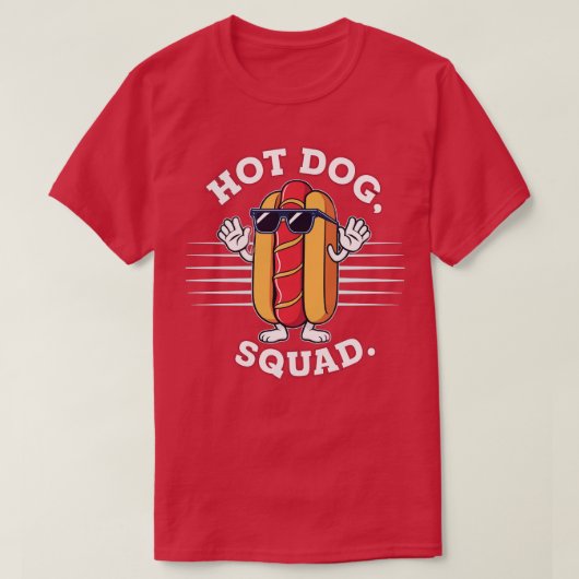 Hot Dog Squad T-shirt (Design voorkant)