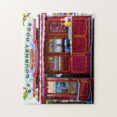 Hot Dog Stand Californië. Legpuzzel (Verticaal)