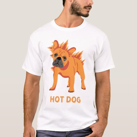 Hot Dog T-shirt (Voorkant)