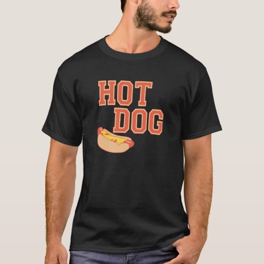 Hot Dog T-shirt (Voorkant)