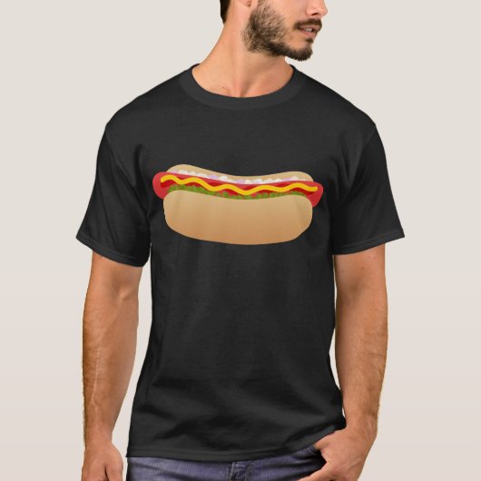 Hot Dog T-shirt (Voorkant)